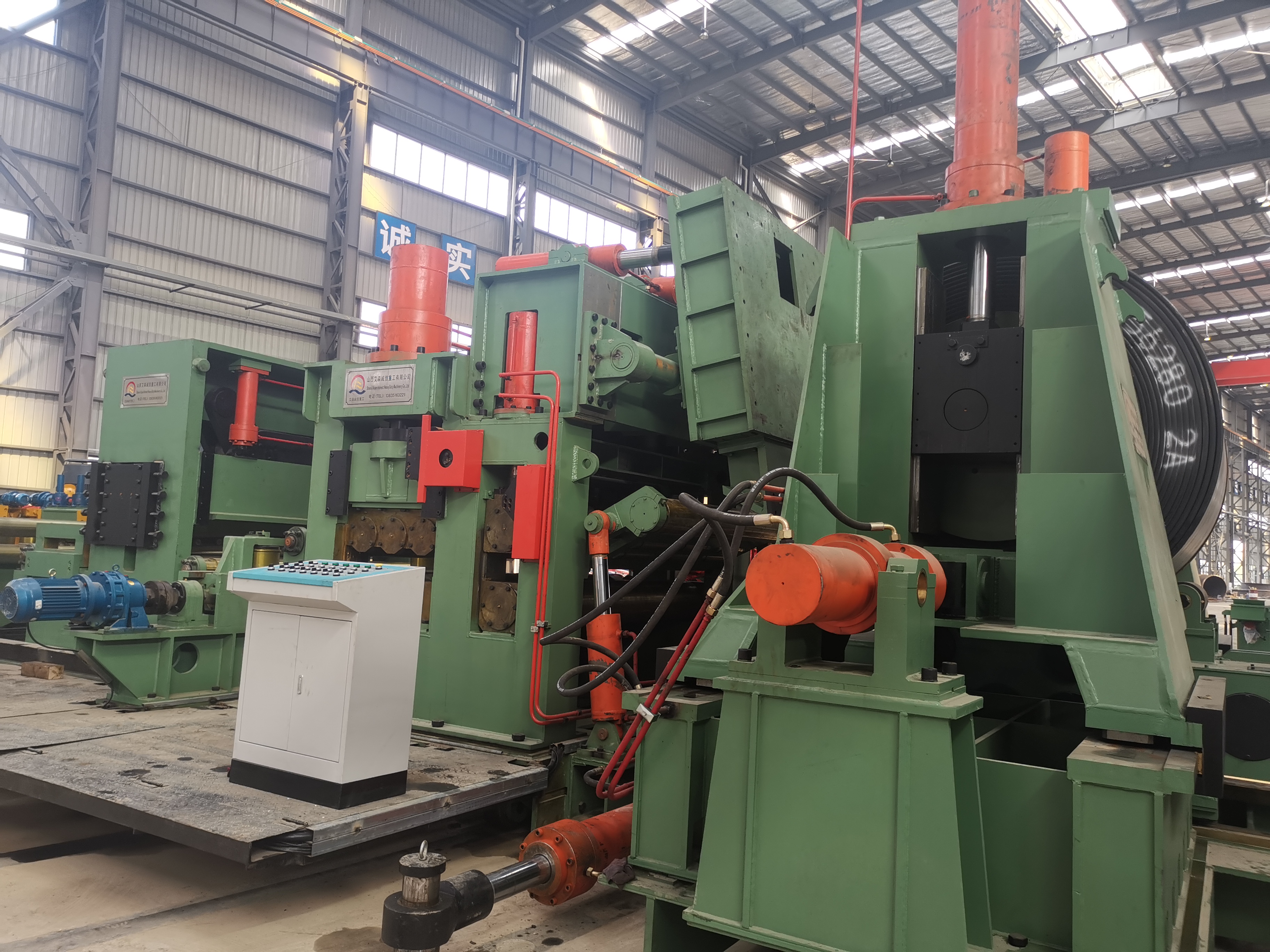 Spiral pipe mill to end user in China